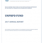 UNPRPD 2017 Consolidated Annual Narrative Report